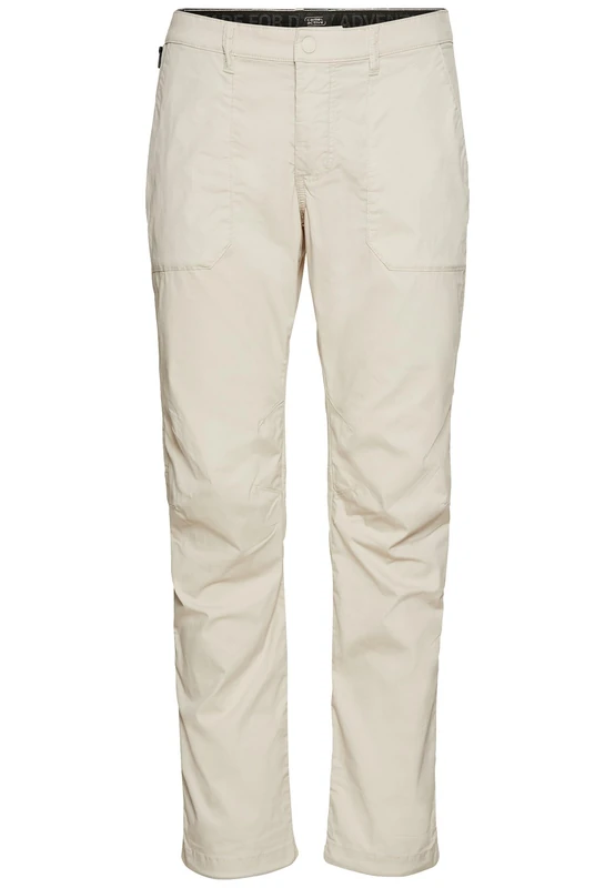 camel active Men's Herren Leichte Chino im Relaxed Fit Beige, 34, Menswear-35/34 Trouser, 35 W/34 L