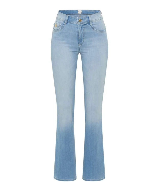 Brax Women's Style.Shakira Free to Move Boot Jeans, 19 Used Bleached Blue, 38W x 34L - Image 1