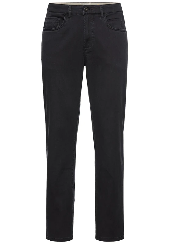 camel active Men's Herren Relaxed Fit 5-Pocket Hose Dunkelblau, Menswear-32/32 Trouser, darkblue, 32 W/32 L