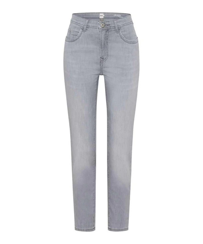 Brax Women's Style.Mary S Ultralight Denim Quality verkürzt Jeans, 08 Used Grey, 32W x 30L