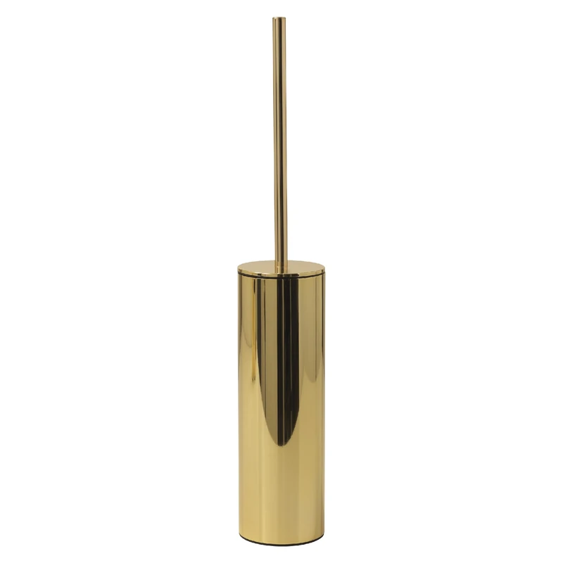 Gedy Elettra Brush, Stainless Steel, Gold, 8x8x46,8cm