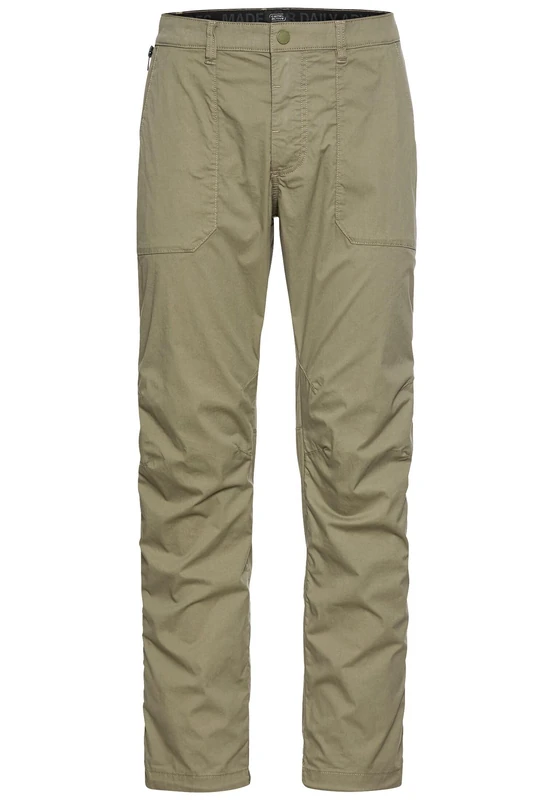 camel active Men's Herren Leichte Chino im Relaxed Fit Grün, 32, Menswear-35/32 Trouser, Green, 35 W/32 L