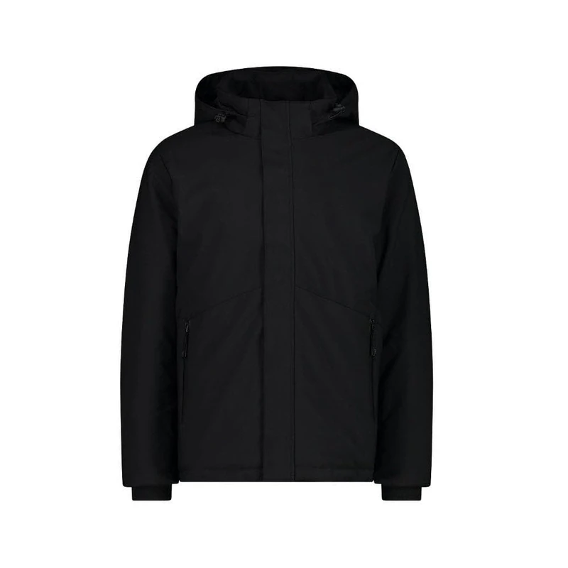 CMP Men's Giacca Da Uomo in Softshell Con Cappuccio Removibile Jacket with Removable Hood, Black, 60