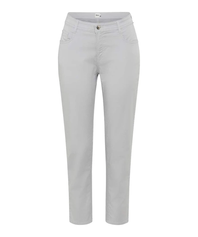 Brax Women's Style.Mary S Ultralight Cotton Supreme Pants, 09 Light Grey,