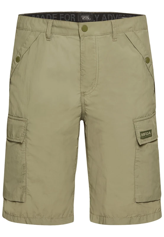 camel active Men's Shorts, Dark Green, 38W