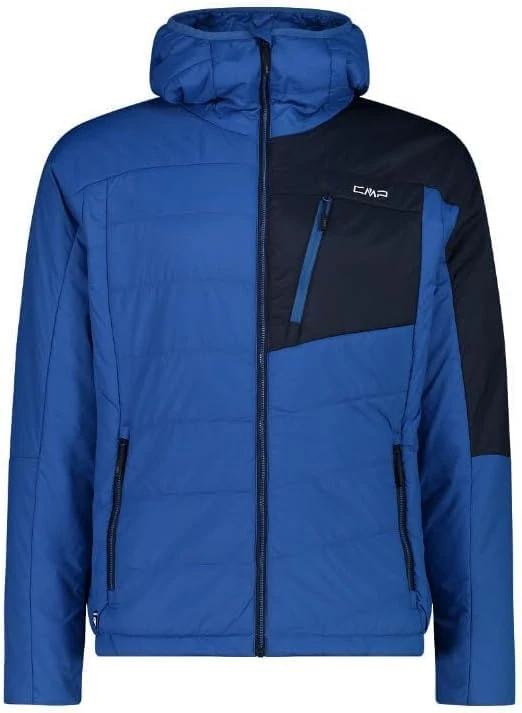 CMP Men's Giacca Da Uomo in Nylon Con Cappuccio Fisso Jacket with Fixed Hood, Black, 46