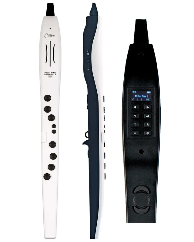 Digital Wind Instrument 2 Pro - Lightweight and Rechargeable with 65 Instrument Voices - Built-In Speaker, Intuitive LCD Interface, 30+ Advance Settings and Bluetooth MIDI for Performance On-the-Go