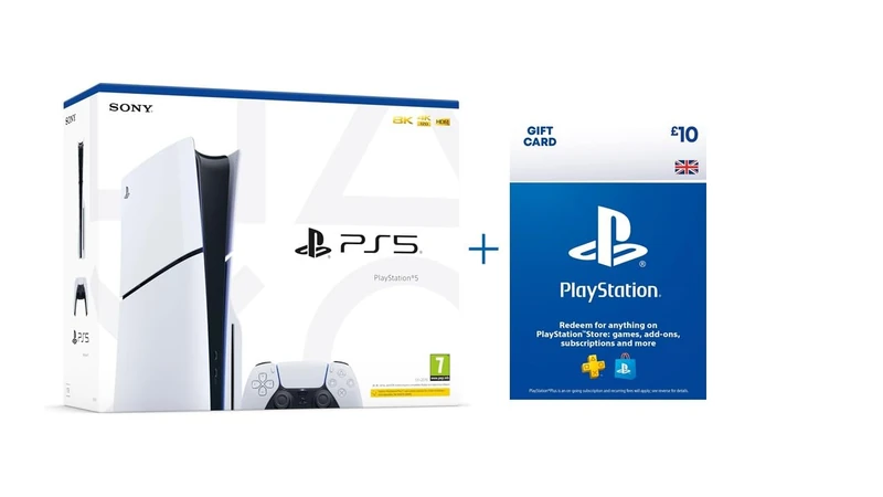 Playstation 5 Console (Slim) + £ 10 Store Gift Card