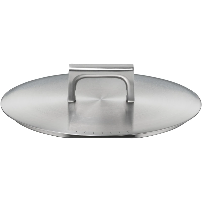 WMF Ultimate Cool Saucepan Lid 24 cm, Stainless Steel Lid, Cromargan Rust-Free 18/10 Stainless Steel, Heat Reducing Cool+ Handle, Hidden Steam Opening, Dishwasher Safe