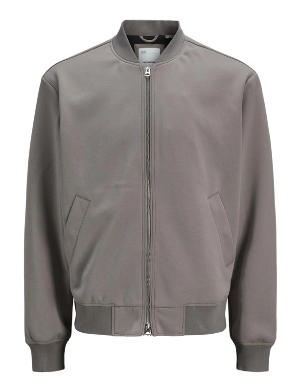 JACK & JONES Men's Jcorecharge Bomber Jacket, Gray flannel, L