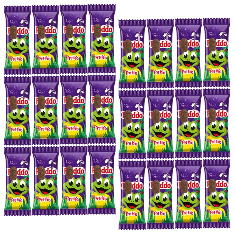Chocolate Bars Multipack - Fredo Frog Chocolate Bars 18g x 24