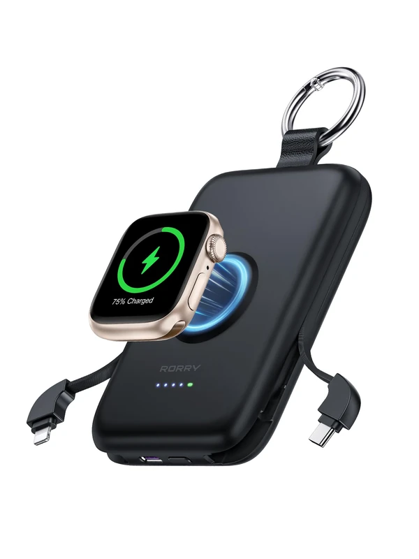 RORRY CharmGo Portable Charger, 10000mAh 20W Fast Charging Power Bank