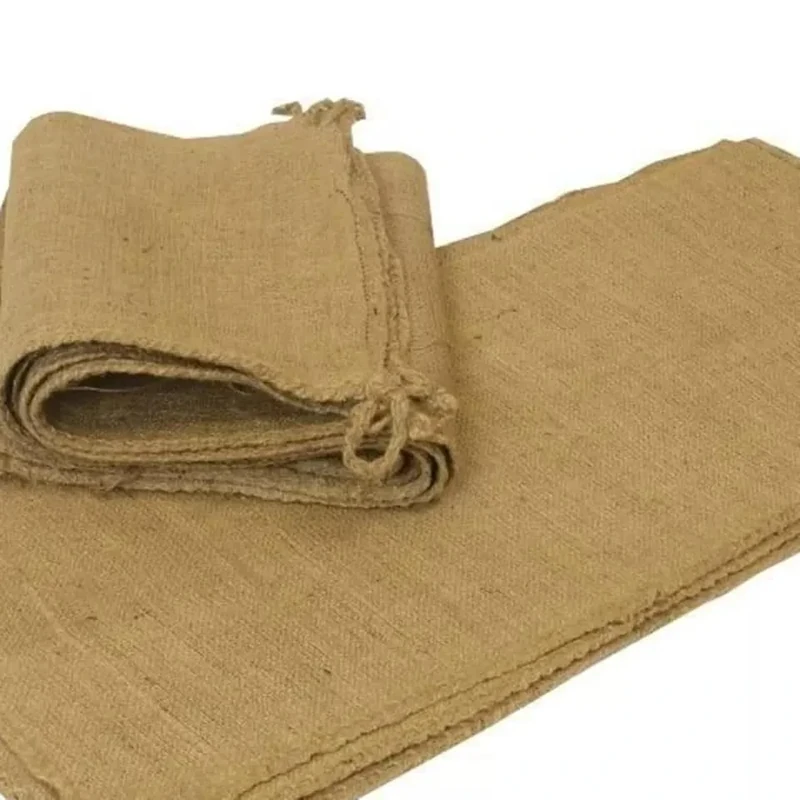 Hessian Sand Bag Sacks 31cm x 76cm (40 Bags) - Water Barrier Protection for Flood Defence and Prevention