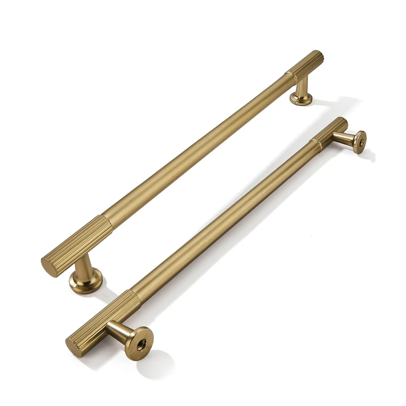 khtumeware 8 Inch Hole Center, 10-Pack,Champagne Brozne Cabinet Pulls, Kitchen Drawer Handles, for Dresser cabinets, Wardrobe cabinets, Door cabinets, Hardware