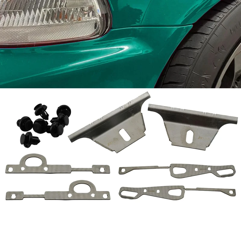 Front & Rear Bumper Lifts For Honda Civic EK Hatchback With Hardware Hatch - Image 1