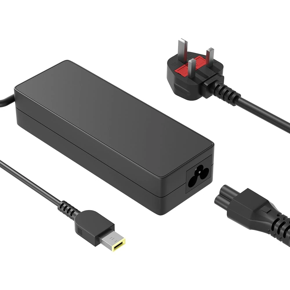 90W AC Charger Fit for Lenovo ThinkPad Yoga 14 15 P40 T470P T460P T440P T540P 11e X1 Carbon 1st 2nd 3rd 4th E50-70 E50-80 ideapad Yoga 300s 720S 720 730 500 500S ThinkCentre ideacentre All-in-One