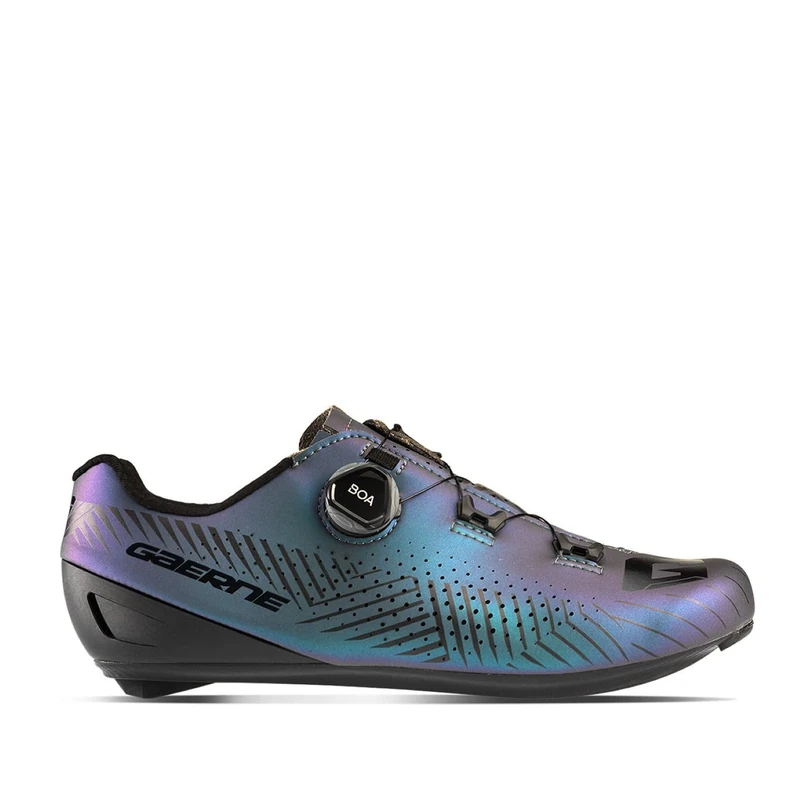 Gaerne G Tuono Road Cycling Shoes - High-Performance Road Bike Shoes with Stiff Sole, Secure Dial Closure & Ventilated Fit - Iridium - Size 41