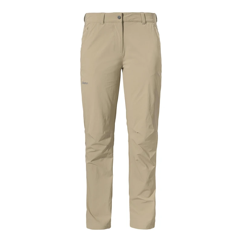 Schöffel Women's Pants Engadin1 Outdoor Trousers, Brandon Beige, 12