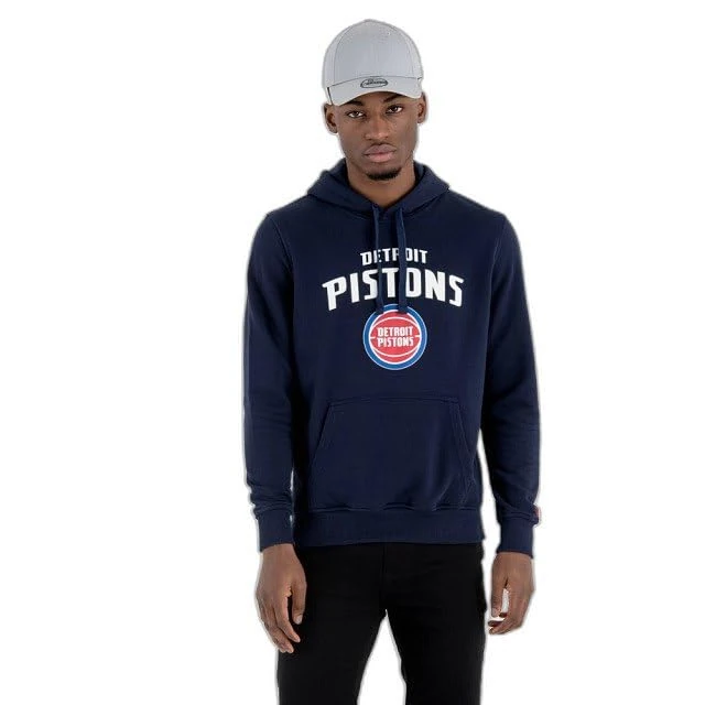 New Era NBA Regular Detroit Pistons Hoodie L Blue