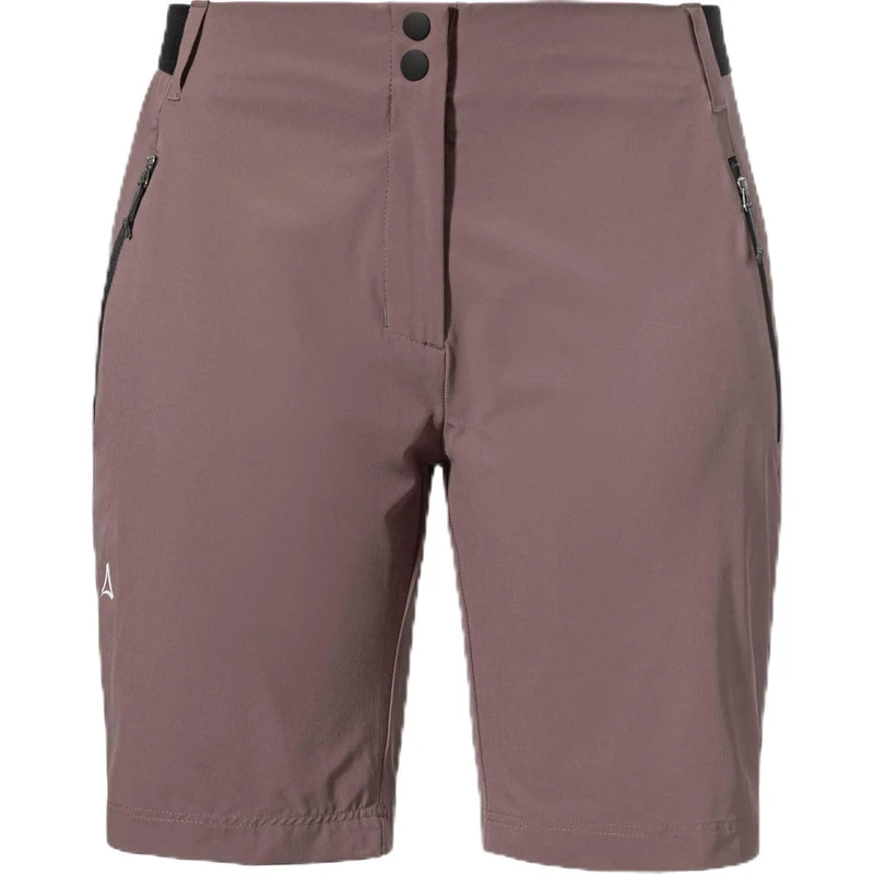 Schöffel Women's Shorts Style Blaustein WMS Lightweight Hiking Trousers with 4-Way Stretch Recycled Material Quick Drying with Casual Fit