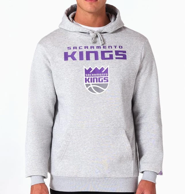 New Era NBA Regular Sacramento Kings Hoodie L Grey