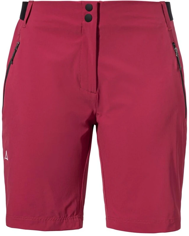 Schöffel Women's Shorts Style Blaustein WMS Lightweight Hiking Trousers with 4-Way Stretch Recycled Material Quick Drying with Casual Fit