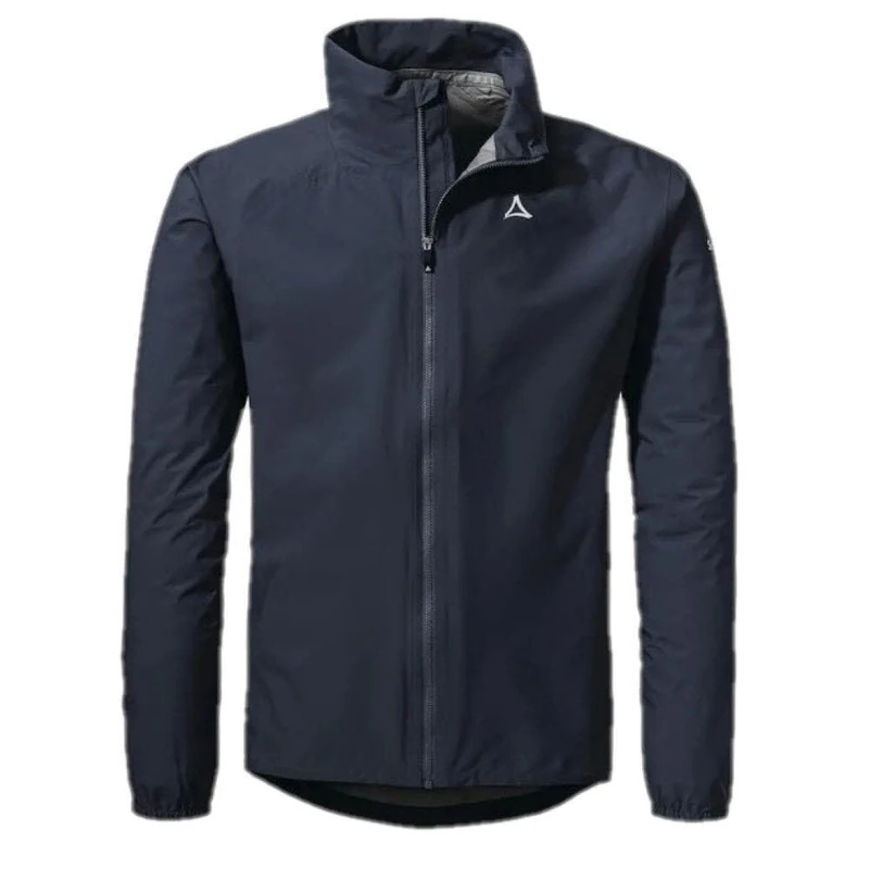 Schöffel Men's Jacket Style Lurbek MNS Waterproof Rain Jacket with Bike Specific Fit Cycling Jacket with Back Pocket Breathable