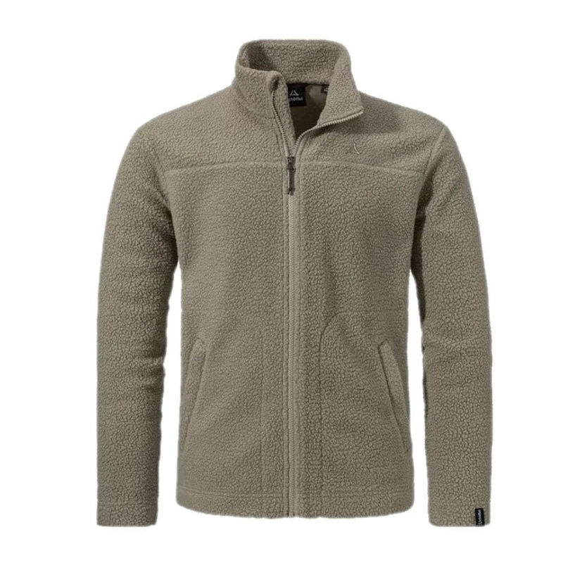 Schöffel Men's Circ Fleece Jk Style Purga Mns jacket, black, 46 (EU)