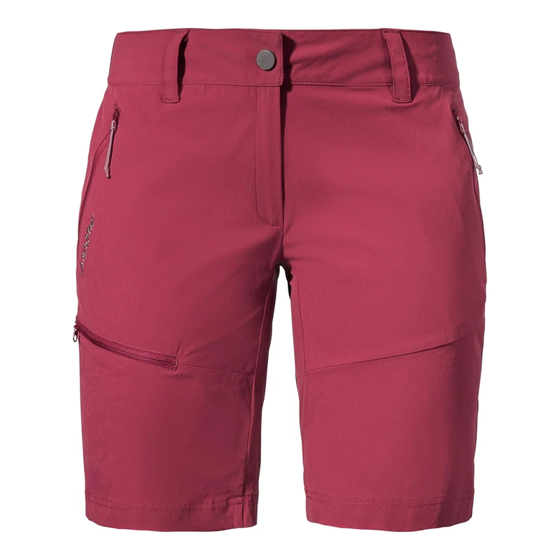 Schöffel Women's Shorts Toblach2 Bermuda, Merlot, 34 (EU) - Image 1