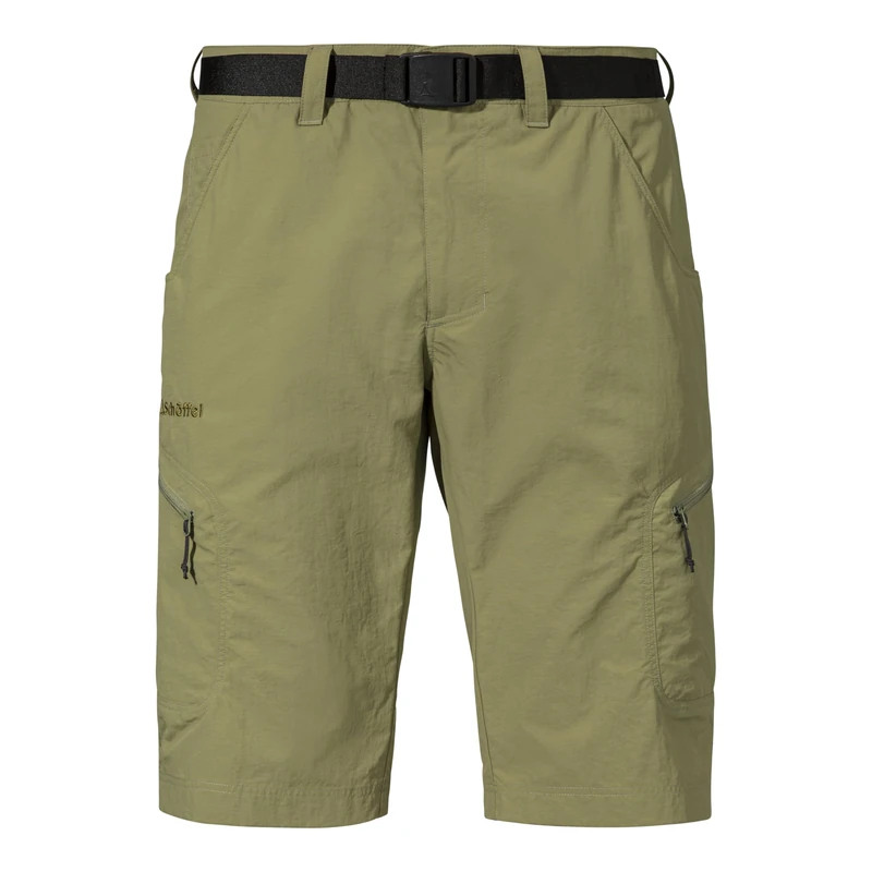 Schöffel Men's Shorts Silvaplana2 Cargo, Solid Olive, 46 (EU)