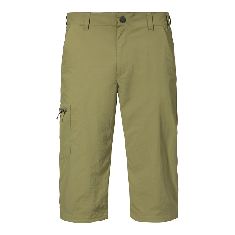 Schöffel Men's Pants Springdale1 Bermuda Shorts, Solid Olive, 62 (EU)