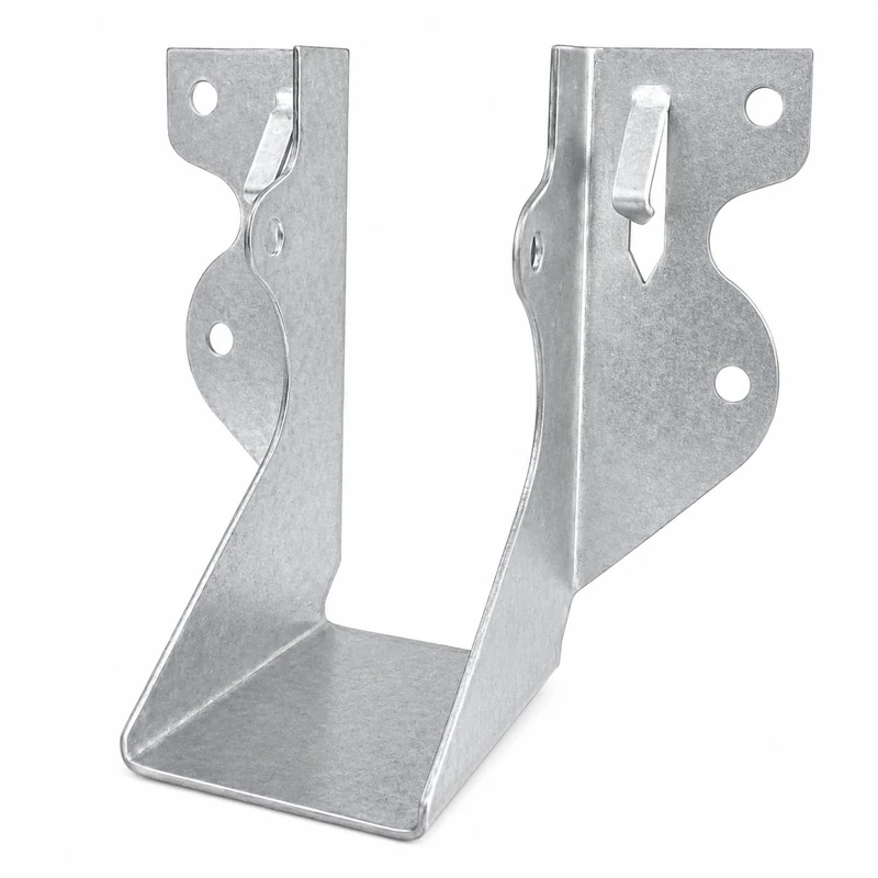(60PC) 2" X 4" Joist Hanger 18 Gauge Double Shear Face Mount Joist Hangers for Wood, Floor Deck and Ceililng Joists
