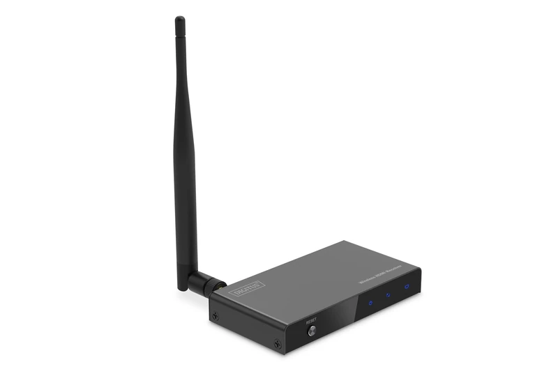 DIGITUS Wireless HDMI receiver for DS-55346 - Receiver - HDMI 1.4 - FullHD 1080p/60Hz - up to 100 meters range - 5 Ghz WiFi - Plug & Play - Image 1