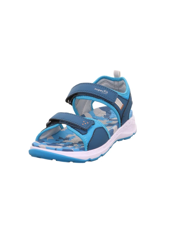 Superfit Boy's Criss Cross Sandal, Blue Turquoise 8010, 42 EU