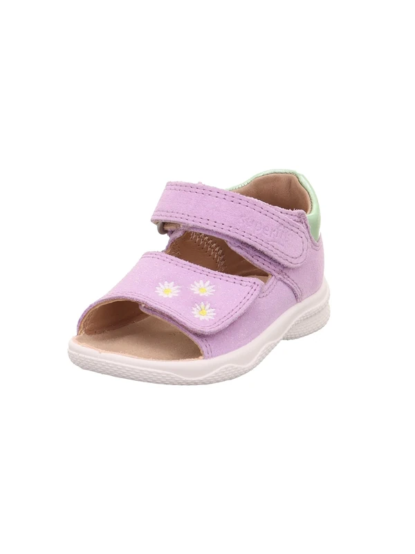 Superfit Polly 1-600092 Girls' Sandals, Purple Light Green 8500, 25 EU