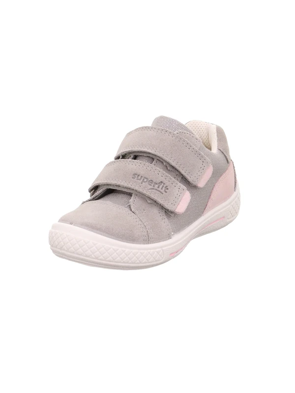 Superfit Tensy 1-000092 Girls' Trainers, Grey Pink 2500, 2 UK