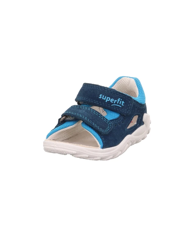 Superfit Boys' Flow Sandals, Blue Turquoise 8010, 2.5 UK Child