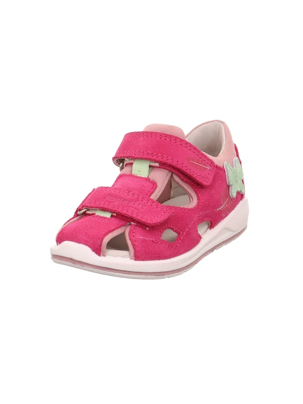 Superfit Girls' Boomerang Sandals, Pink 5500, 4.5 UK Child