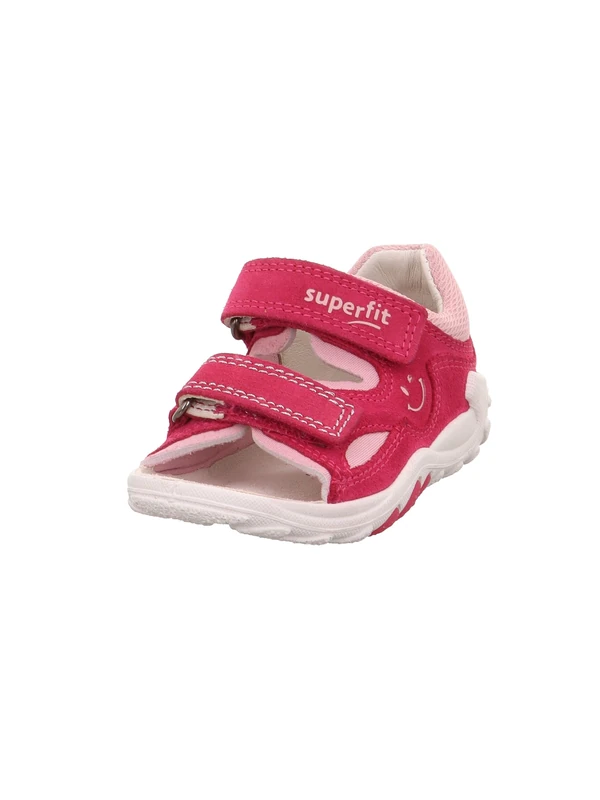 Superfit Girl's Flow Sandal, Pink 5500, 4.5 UK Child