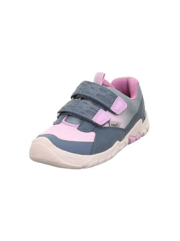 Superfit Trace 1-006028 Girls' Trainers, Blue Purple 8010, 1 UK