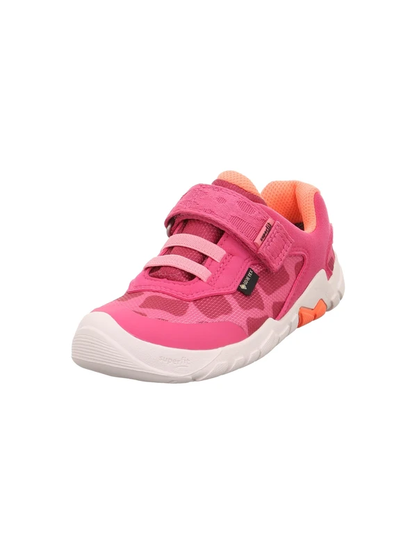 Superfit Girl's Trace Gore-tex Sneaker, Pink Orange 5500, 8 UK Child