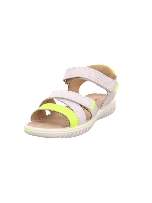 Superfit Sparkle 1-009014 Girls' Sandals, White Yellow 1000, 9.5 UK - Image 1