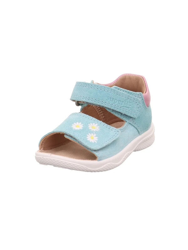Superfit Polly 1-600092 Girls' Sandals, Light Green Pink 7510, 20 EU