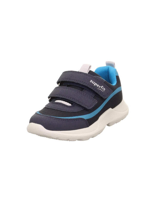 Superfit Boys' Rush Trainers, Blue Turquoise 8030, 10.5 UK Child