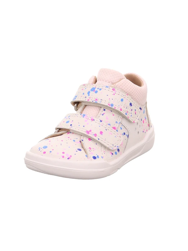 Superfit Girl's Superfree First Walker Shoe, White Pink 1010, 4 UK Child