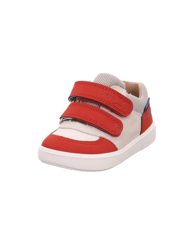 Superfit Boys' Supies Trainers, Red White 5000, 2.5 UK Child