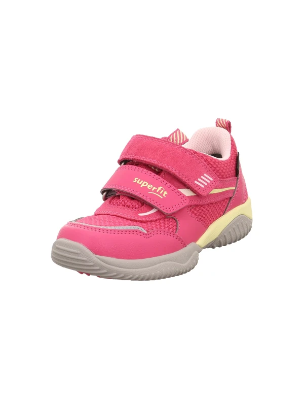 Superfit Storm Boys' Trainers 1-006388, Pink Yellow 5500, 11.5 UK Child