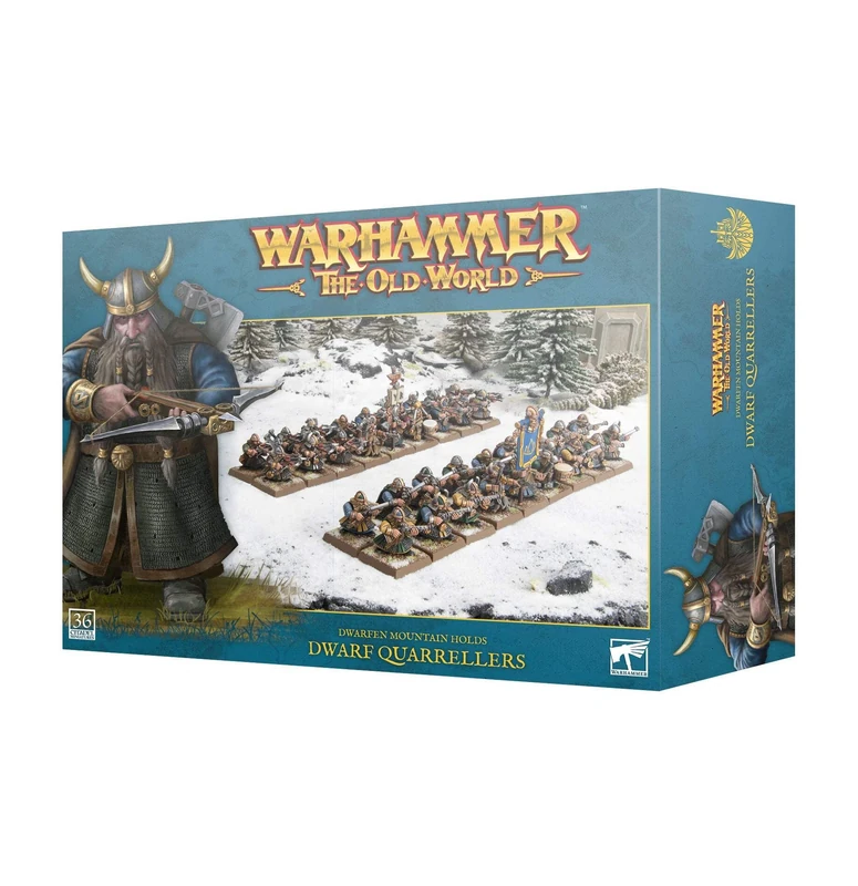 Games Workshop - Warhammer - The Old World - Dwarfen Mountain Holds: Dwarf Quarrellers