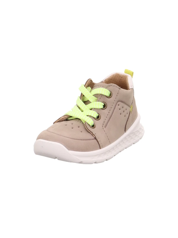Superfit Baby Boys' Breeze Trainers, Beige/Yellow 4000, Beige Yellow 4000 1, 5 UK Child