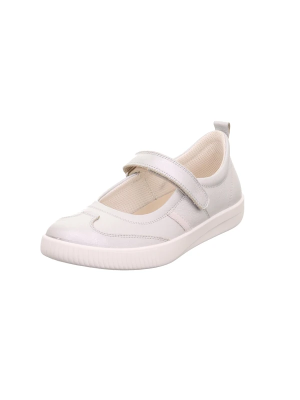 Legero Women's Silence Ballet Flats, Metallic Silver 9240, 38 EU, Metallic Silver 9240, 5 UK